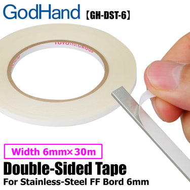 GodHand DST-6 Double-Sided Tape for Stainless-Steel FF Board Width: 6mm